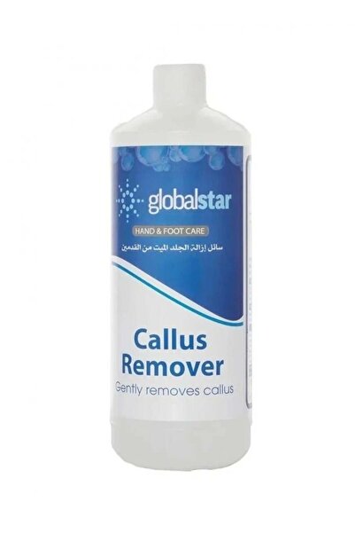 Globalstar سائل جلوبال ستار لإزالة الجلد الميت للقدمين أبيض 1000 مل