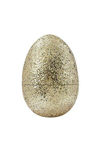 Generic Brand Easter Glittered Filler Eggs Gold 15cm 2PcsPk