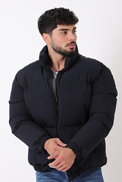 Stilkombin ψηλός λαιμός oversized Φουσκωτό χειμωνιάτικο παλτό Bomber PLDP 3018_50465