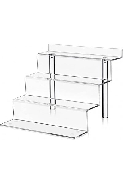 Generic 4 Tiers Perfume Organizer,Acrylic Display Shelf Cupcake Stand,Tiered ...