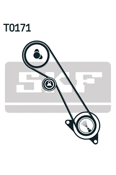 SKF Timing Belt Set Ford C-Max/Fiesta 4/Fiesta Van/Mazda 121 3 Spacious Sedan