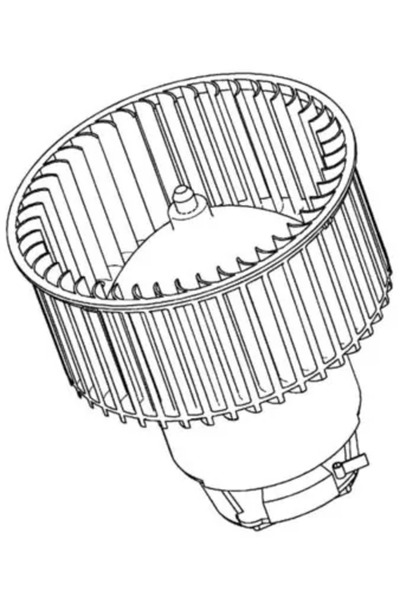 MAHLE Ventilator Habitaclu Mercedes-Benz C-Class/E-Class/Sls Amg Roadster