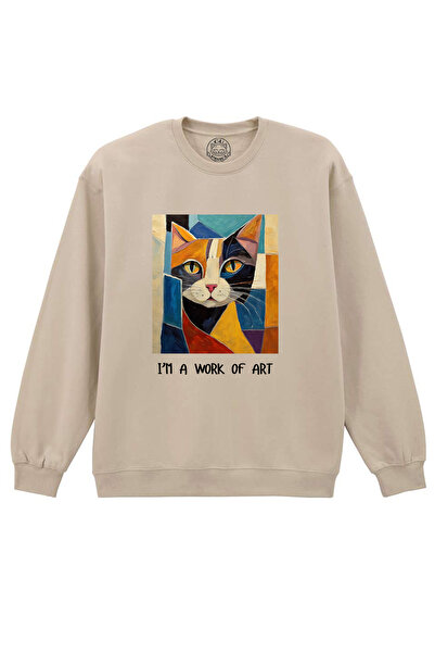 Cu Pisici Bluza printata-I’m a Work of Art, Unisex