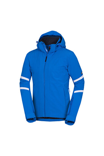 NORTHFINDER Geacă de schi softshell izolată pentru bărbați LESTER albastră