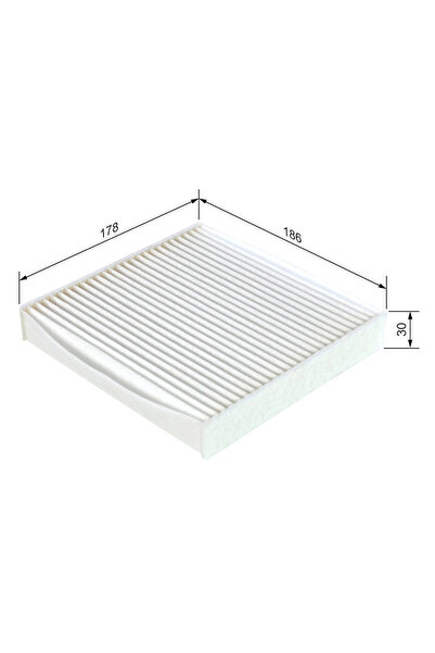 Bosch Filtru Aer Habitaclu Daihatsu Cuore 7/Terios Fiat Sedici