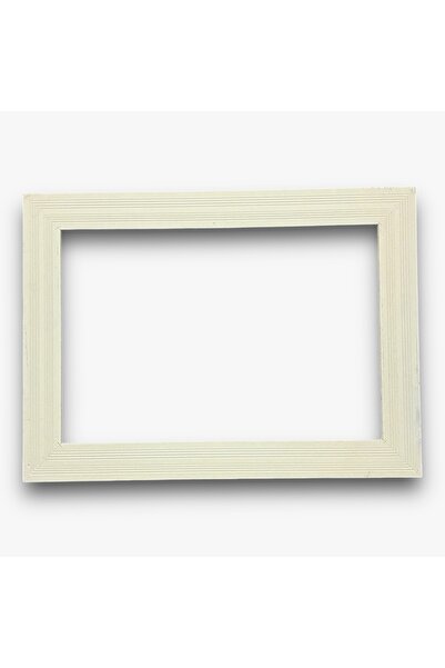 BHNS White colored wooden window air conditioner frame, ready-made air conditioner frames, decorative frame, dust and insect resistant, easy to disassemble and install