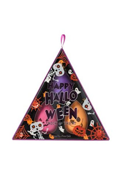 Silver Star Комплект гъби за грим с капковидна форма, розово, лилаво, оранжев...