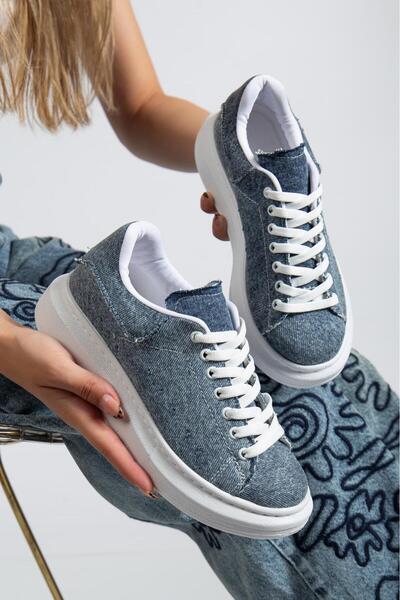 Erceka Щоденні кросівки Жіночі спортивні кросівки на шнурівці Біло-чорно-синьо-сріблясто-золотисто-жовті