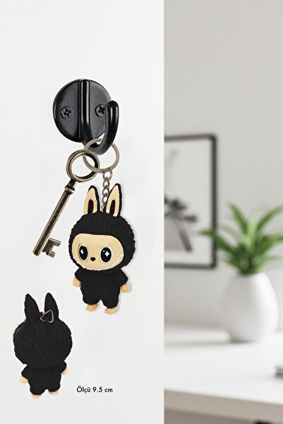 Flipped سلسلة مفاتيح لطيفة على شكل شخصية لابوبو ومنتجات هدايا للهواة