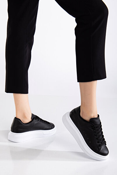 Erceka Dámské sportovní boty Daily Sneaker Šněrovací bílo-černé