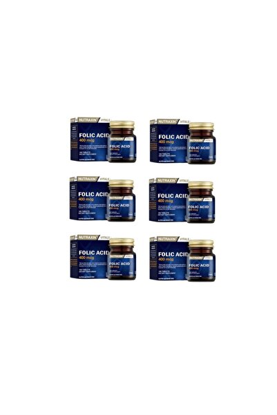 Nutraxin FolicAcid100 Tablets - X6 Pieces