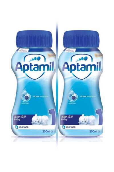 Aptamil 1 Bebek Sütü İçime Hazır (Sıvı) 200 ml 0-6 Ay 2 Adet
