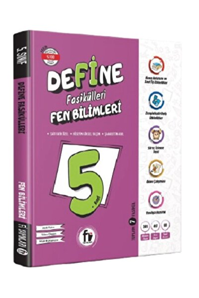 Fi Yayınları 5. Sınıf Define Fen Bilimleri Konu Anlatımlı Fasikül