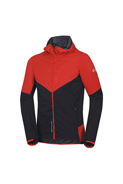 NORTHFINDER Jachetă hibridă softshell pentru bărbați BODDINS BU-5202OR portoc...