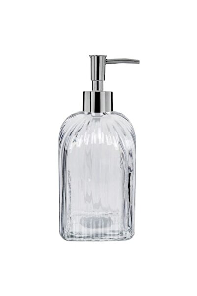 SHOPIENS Transparent Glass Dispenser, 0.5 L, Gray