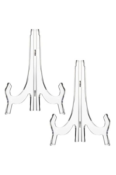 Generic Brand BPA Clear Acrylic Easels or Stands/Plate Holders to Display Pic...