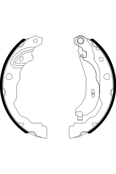 TEXTAR Set Saboti Frana Dacia Jogger Renault Captur 2/Clio 5/Express Autoutil...