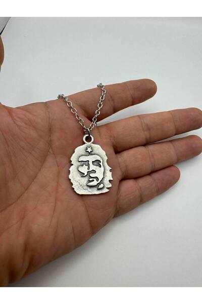 Yuchicly قلادة تشي جيفارا العتيقة للنساء والرجال