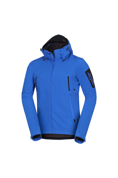 NORTHFINDER Jachetă softshell ABNER pentru bărbați albastru închis