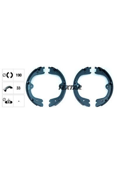 TEXTAR Set Saboti Frana Frana De Mana Infiniti Fx/Jx Suv/M Nissan Elgrand/Gt-...