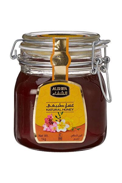 AL SHIFA عسل 1 كجم، كرتونة 6 قطع