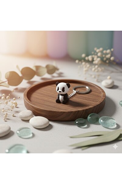 FREEDOM STOREE Keychain - Panda Set of 3