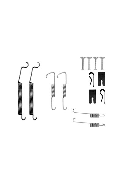 Bosch Brake Shoe Accessory Set Citroen C2/C3 1/C3 2 Peugeot 1007