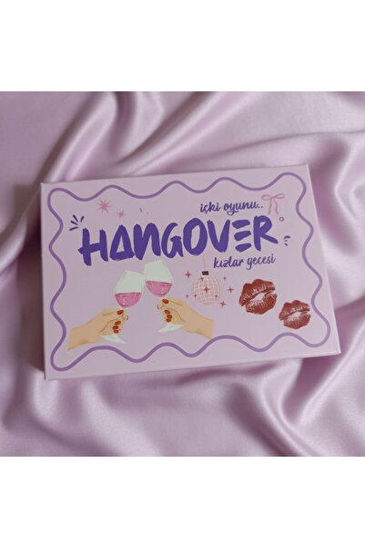 Hangover Kızlar Gecesi Büyük Kutulu İçki Oyunu – 18+ Kadınlara Özel Eğlenceli Parti Kart Oyunu