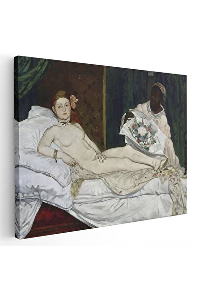 Tablou Canvas Tablou pictura Olympia de Edouard Manet, cod 1576
