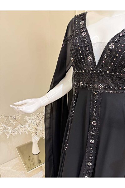 MYROSE SA فستان سهرة اسود