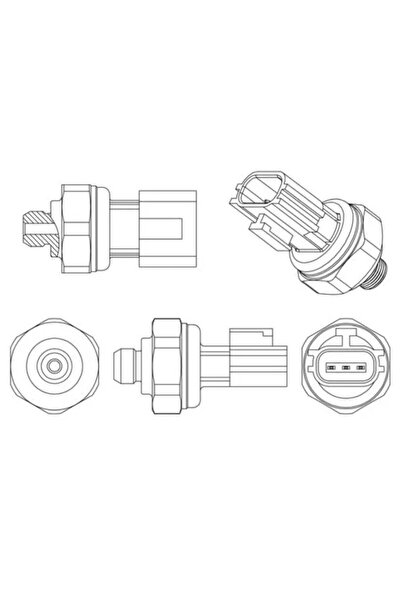 MAHLE Comutator Presiune Aer Conditionat Hyundai Accent 4/Elantra 4 Limuzina/...