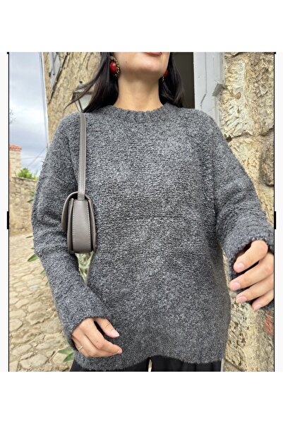 Tavie Buklet dokulu triko kazak-gri - STD