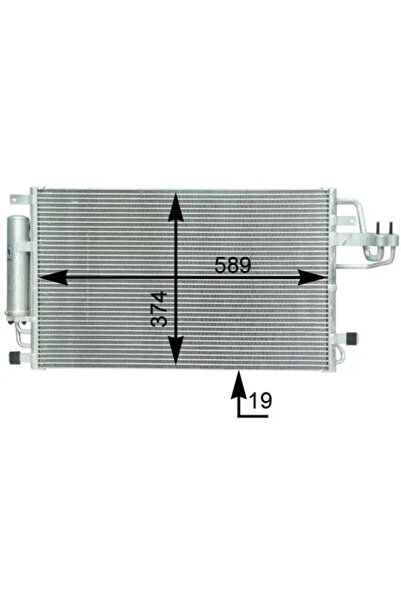 MAHLE Condensator Climatizare Hyundai Tucson Kia Sportage 2