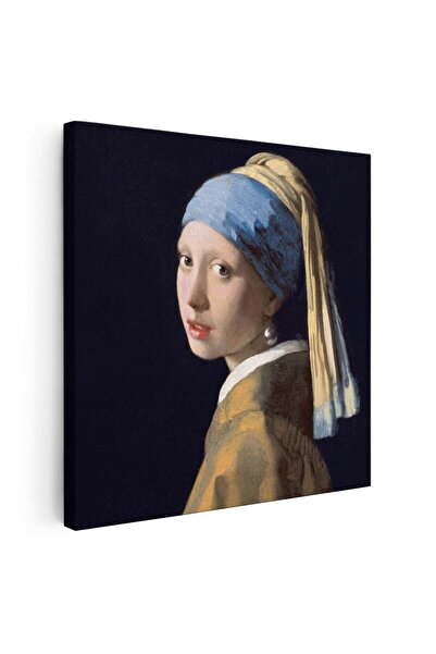 Tablou Canvas Tablou pictura Fata cu cercel de perla de Vermeer, cod 2040