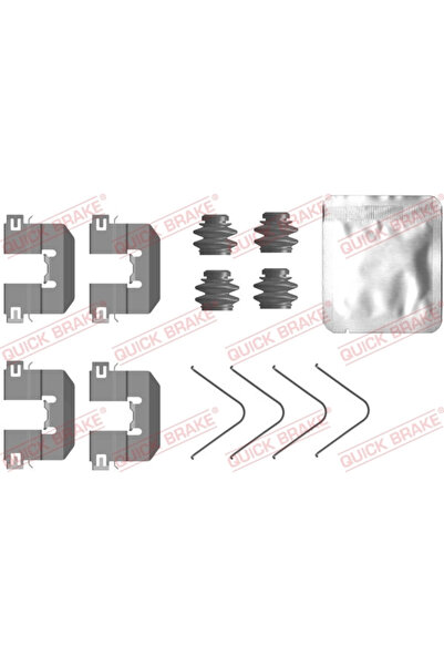 QUICK BRAKE Set Accesorii Placute Frana Hyundai Elantra 6 Limuzina/I10 3/I20 3