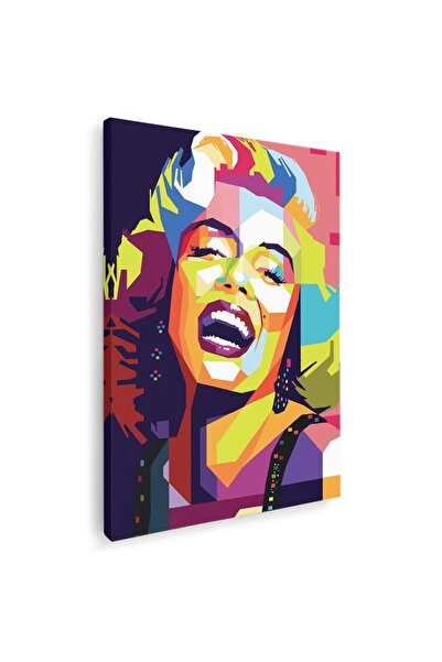 Tablou Canvas Tablou portret Marilyn Monroe WPAP pop art, multicolor, cod 1384