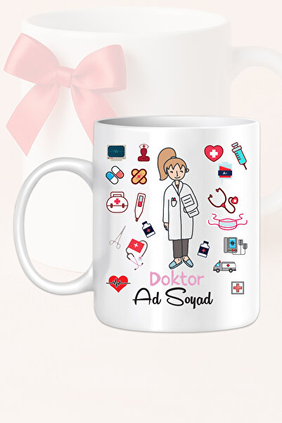 Ver-O Baskı كوب مصمم كهدية للأطباء والممرضات في المستشفى
