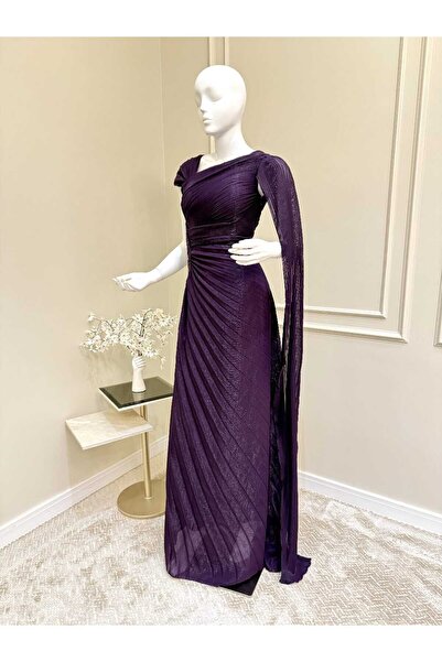 MYROSE SA Purple evening dress