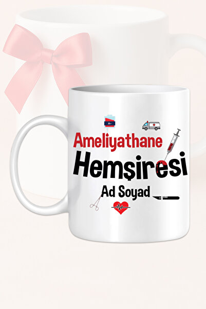 Ver-O Baskı كوب مصمم كهدية للأطباء والممرضات في المستشفى