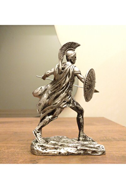 Antioch Art And Design Tasarım Achilles Biblo 19 Cm Mitolojik Heykel Ev Dekor Hediyelik Eşya