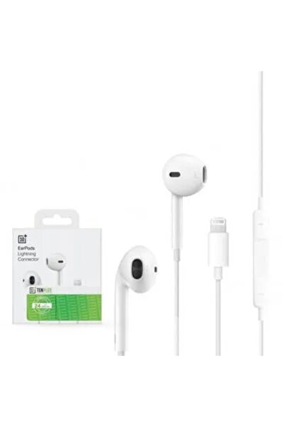 TENPLUS Ten Plus Wired Earphones for iPhone - White