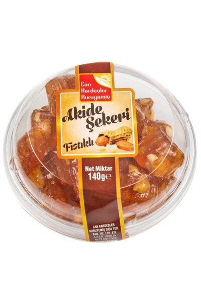 Can Kardeşler Kuruyemiş Fıstıklı Akide Şekeri 140 Gr Pkt