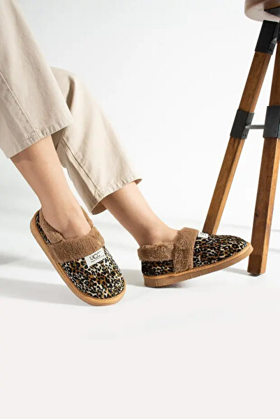 Behtah Kundura Plush Inside Half Boots Ultra-Light Comfortable Slippers Women's Home Boots Home Shoes Warm