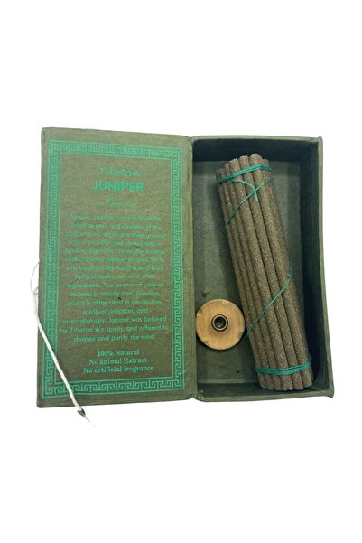 OEM Tibetan incense sticks — Juniper | Handmade Nepal • bamboo free • 100% • with holder *