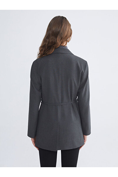 LC Waikiki Sparkling Choices from Shining Store | Women's Belted Blazer Jacket