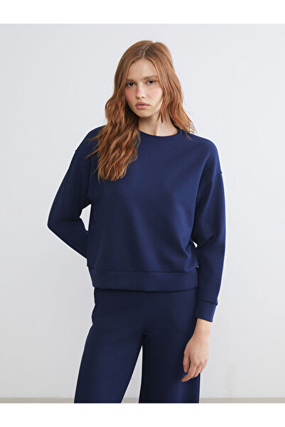 LC Waikiki Xside bicycle collar oversize women's sweatshirt