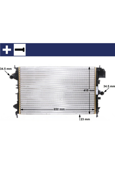 MAHLE Radiator Racire Motor Fiat Croma Opel Signum/Vectra C
