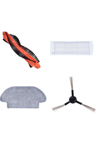 srfn ticaret مجموعة مكونة من 4 قطع متوافقة مع المكنسة الكهربائية الروبوتية Ka...