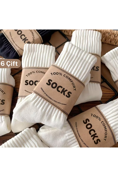 tAAlu 6 ζεύγη-βαμβακερές-κάλτσες-τένις-σοκέτες-ανδρικές-γυναικείες-μεγέθη unisex