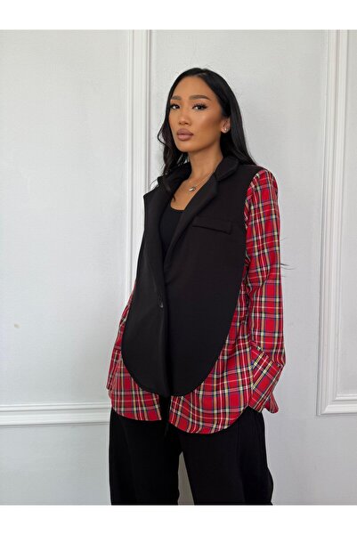 CC STORE NYSSA long two-piece suit, oversized jacket and pants